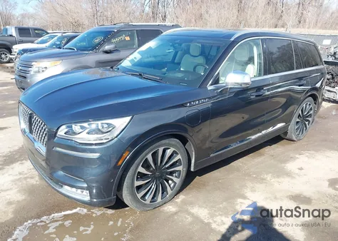 2021 Lincoln Aviator Black Label Grand Touring из США, поврежденный, VIN 5LMYJ9YY4MNL00169